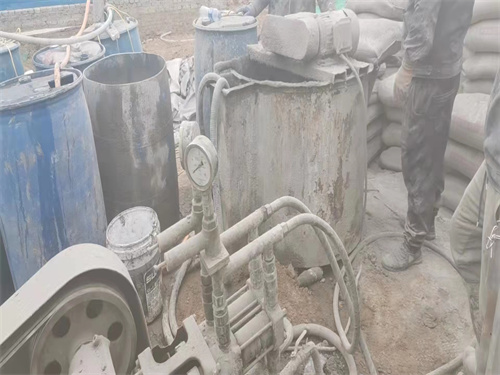 丹江口WSS双液注浆加固施工工艺技术